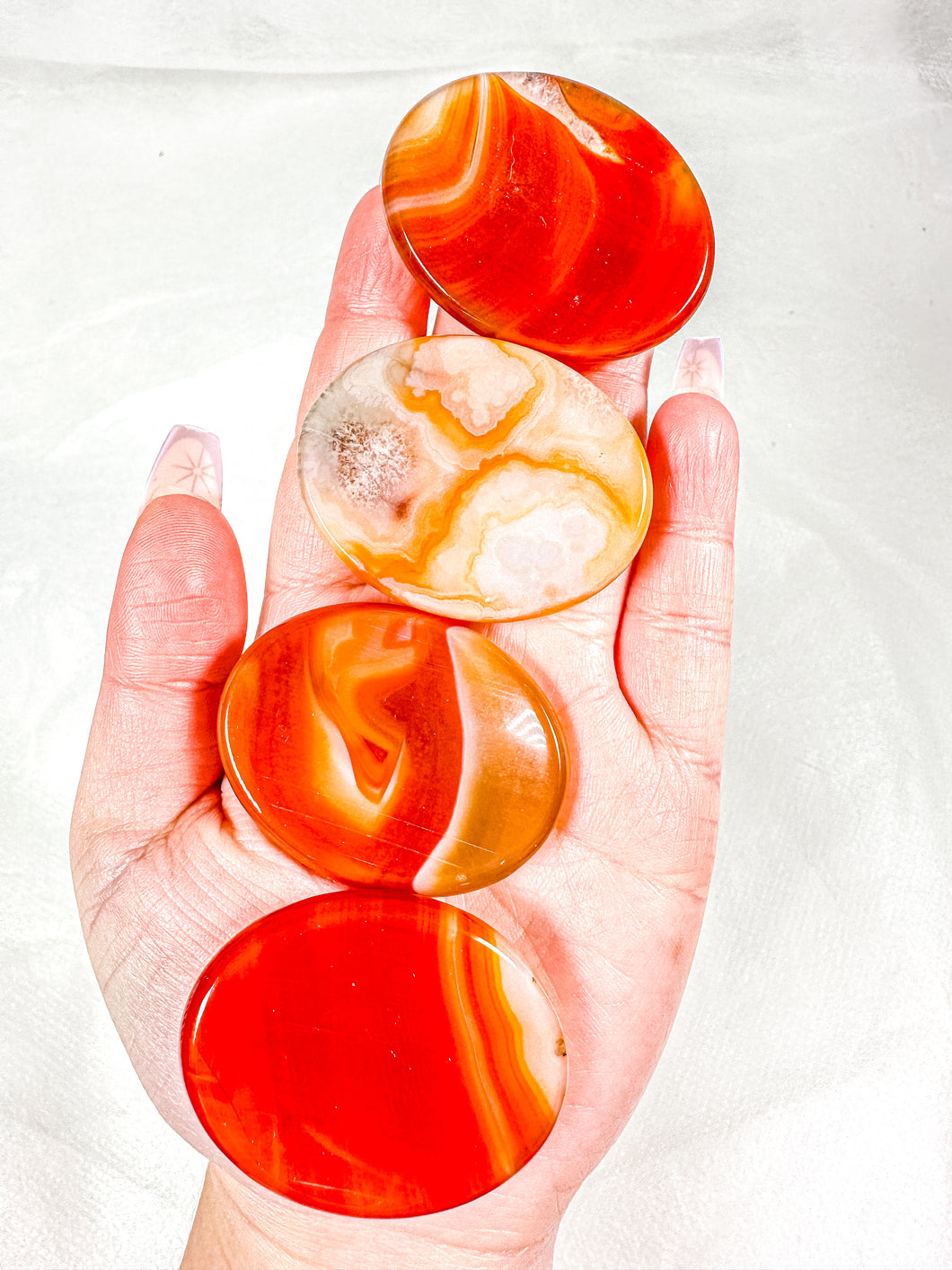 Carnelian Worry Stone