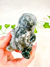 Load image into Gallery viewer, Moss Agate Dino (62A)
