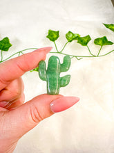 Load image into Gallery viewer, Mini Green Aventurine Cactus
