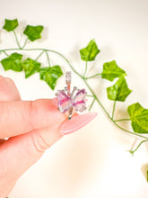 Load image into Gallery viewer, Fluorite Butterfly Ring (adjustable)
