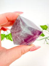 Load image into Gallery viewer, Rainbow Fluorite Standing Cube (30N)
