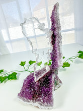 Load image into Gallery viewer, Amethyst &amp; Gypsum Statement Flower (255F)
