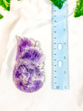 Load image into Gallery viewer, Chevron Amethyst Angel Wing (55J)
