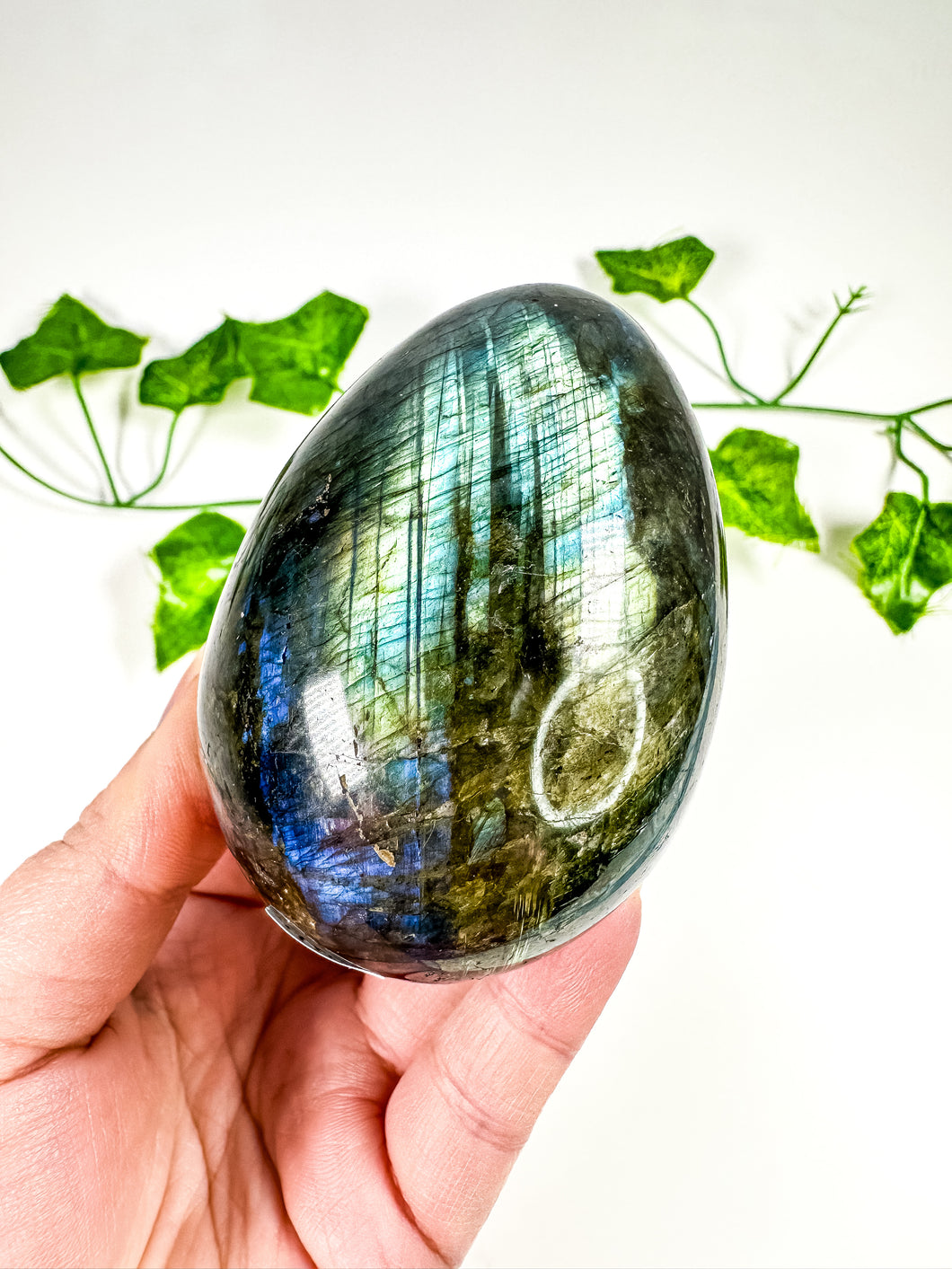 Labradorite Egg (44X)