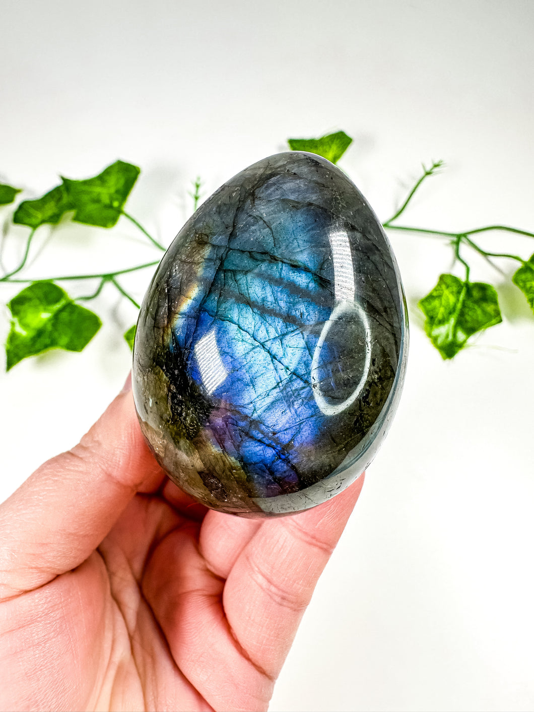 Labradorite Egg (29A)