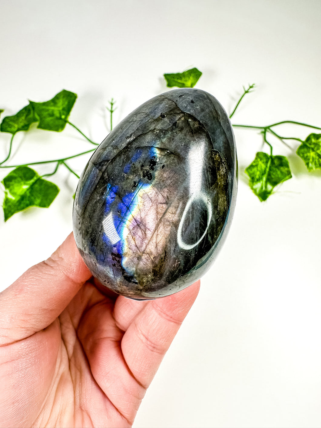 Labradorite Egg (28i)