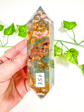 Load image into Gallery viewer, Carnelian &amp; Moss Agate DT (35t)
