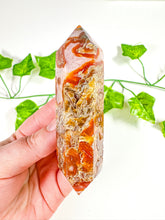 Load image into Gallery viewer, Carnelian &amp; Moss Agate DT (28S)
