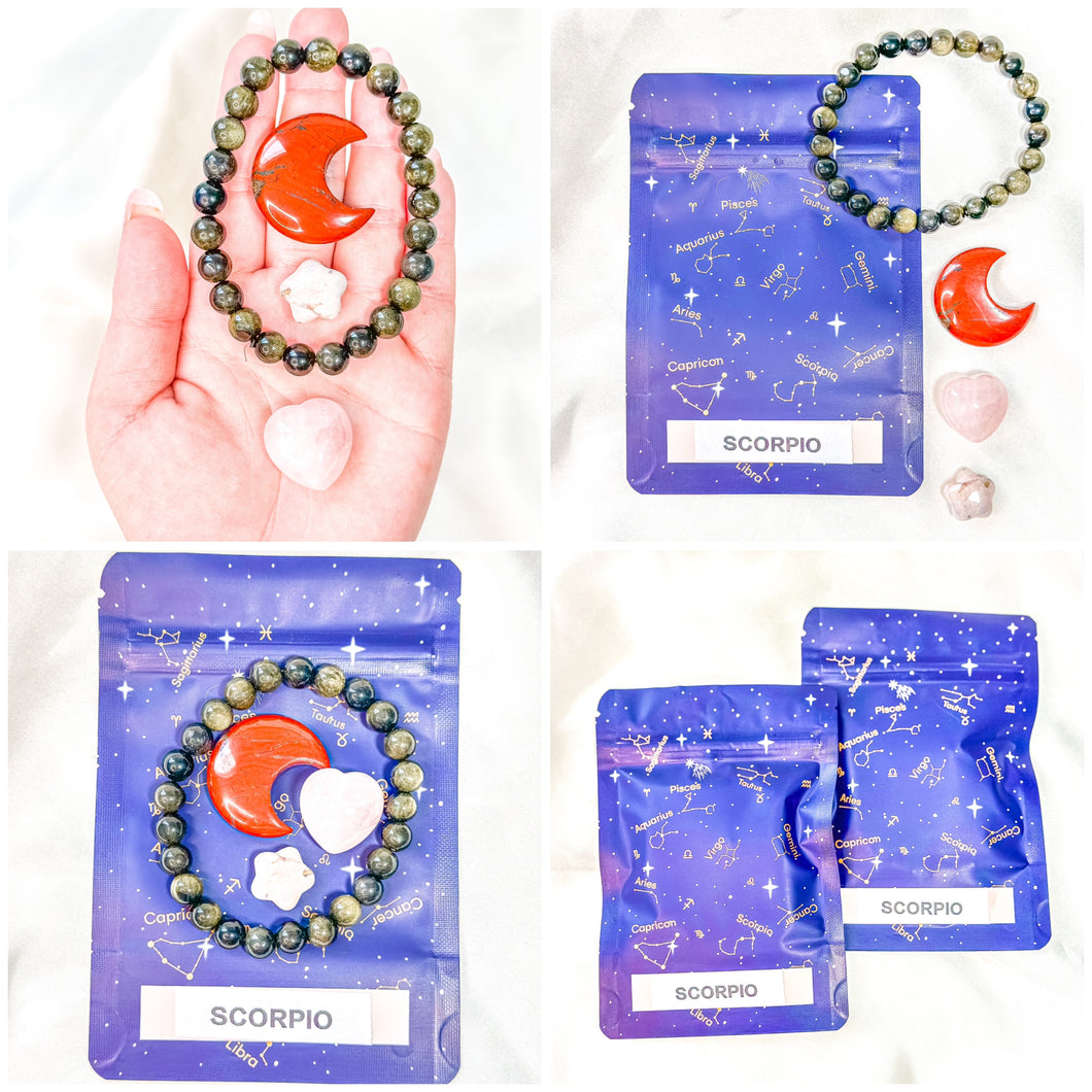 Scorpio - Zodiac Crystal Set