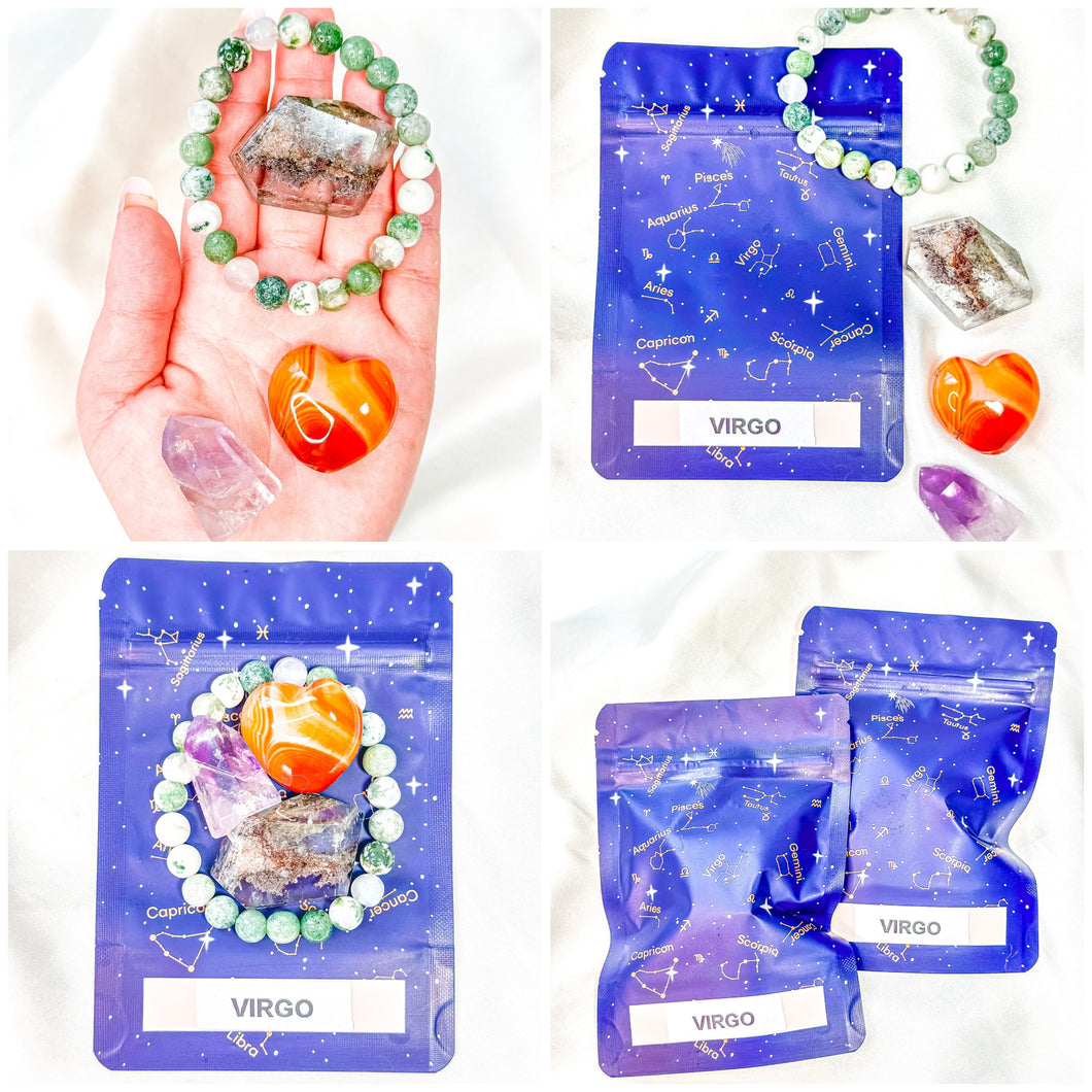 Virgo - Zodiac Crystal Set