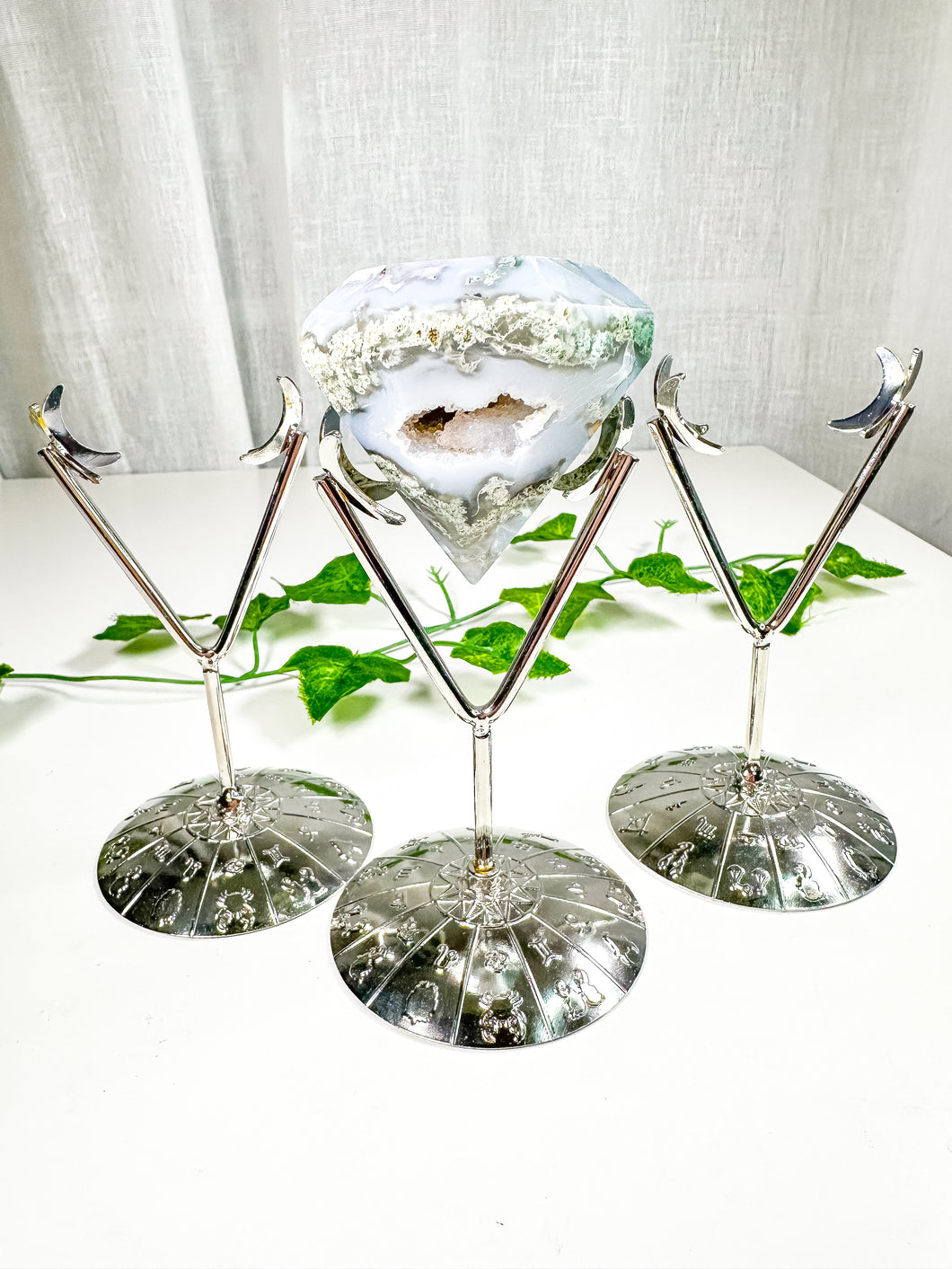 Silver Horoscope Display Stand