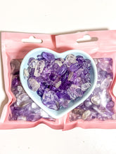 Load image into Gallery viewer, Amethyst Crystal Chip Bag
