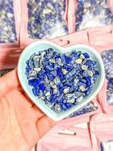 Load image into Gallery viewer, Lapis Lazuli Crystal Chip Bag
