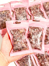 Load image into Gallery viewer, Strawberry Quartz Chip Bag
