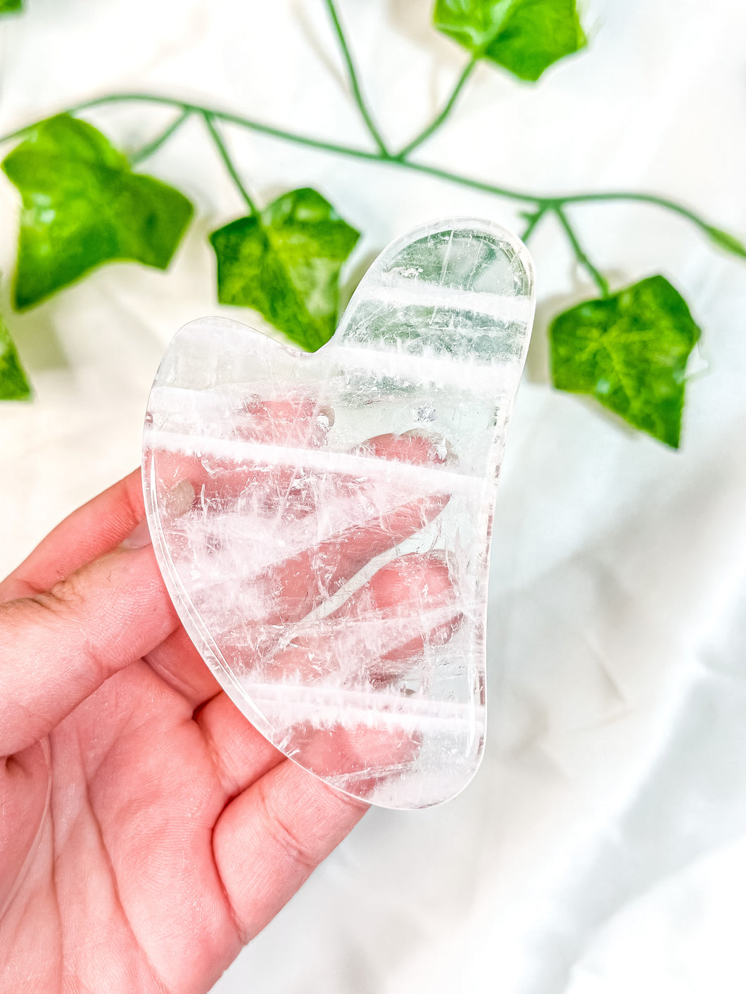 Clear Quartz Gua Sha