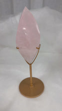 Load and play video in Gallery viewer, HQ Gemmy Rose Quartz Flame DT on Stand (102R)
