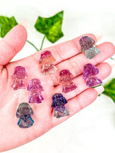 Load image into Gallery viewer, Mini Fluorite Darth Vader (Star Wars)
