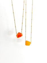 Load image into Gallery viewer, Raw Carnelian Necklace
