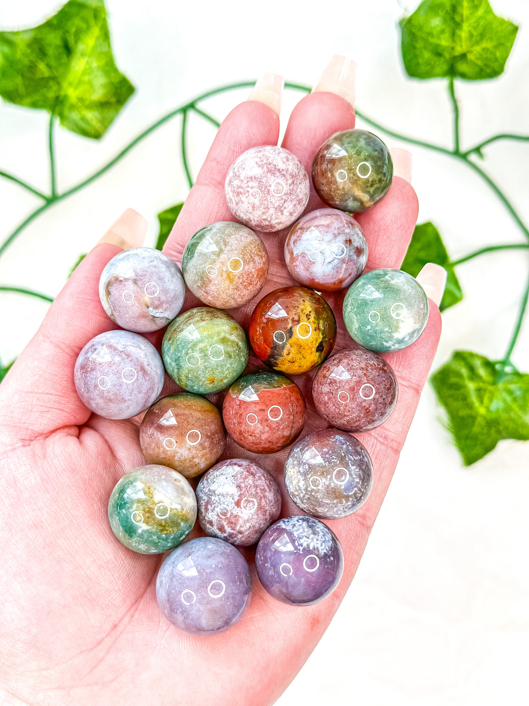 Mini Ocean Jasper Sphere