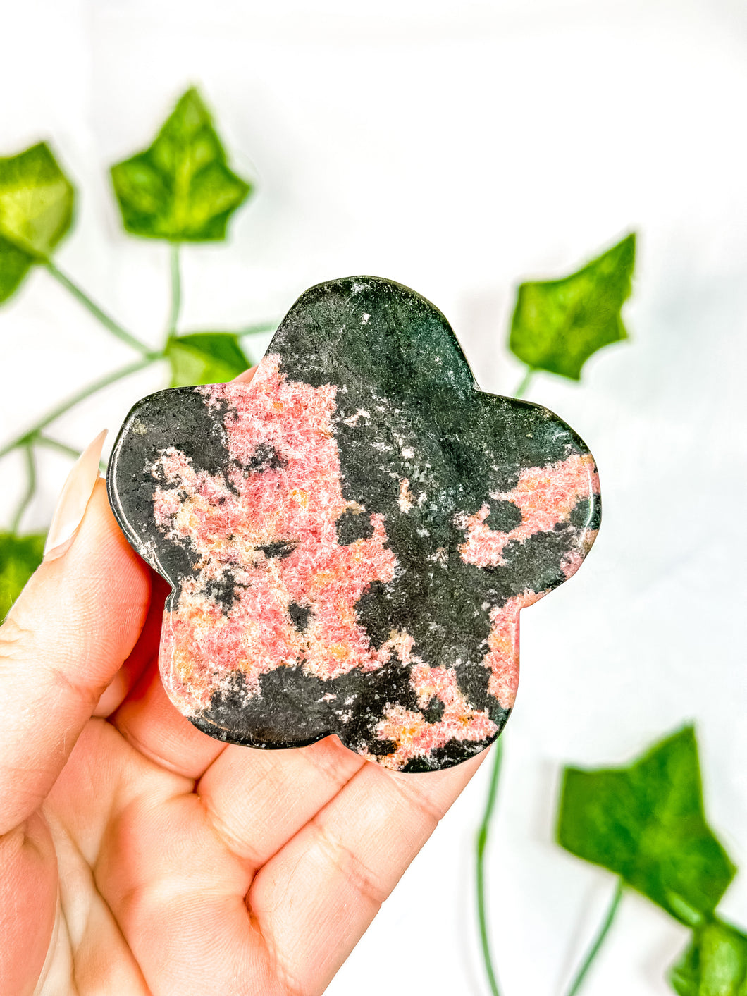 Rhodonite Flower