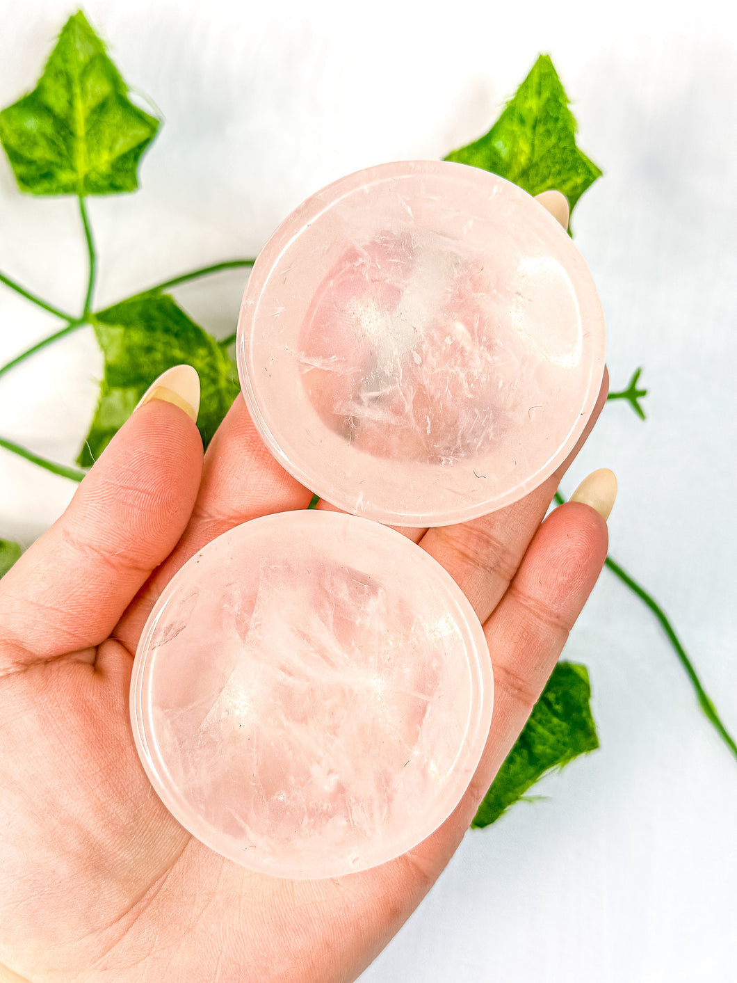 Rose Quartz Circle Bowl