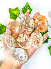 Load image into Gallery viewer, Flower Agate Worry Stone
