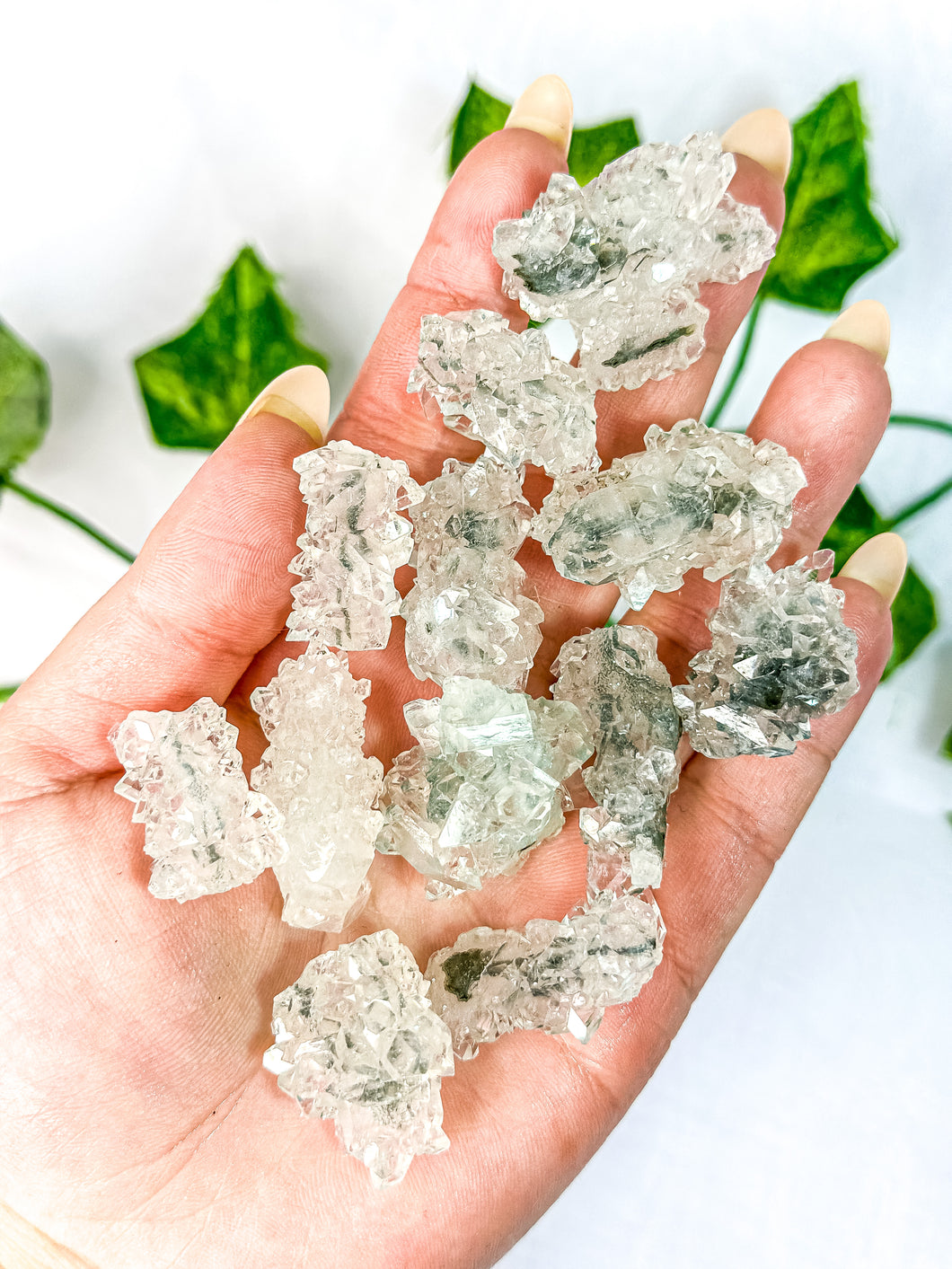 Clear Apophyllite Cluster