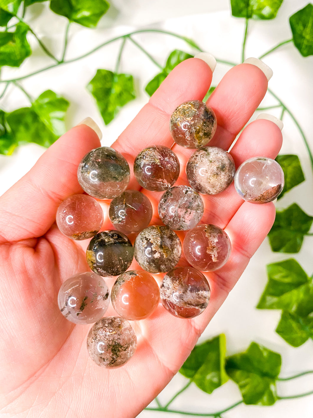 Mini Garden Quartz Spheres