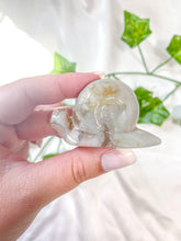 Load image into Gallery viewer, Flower Agate Snail
