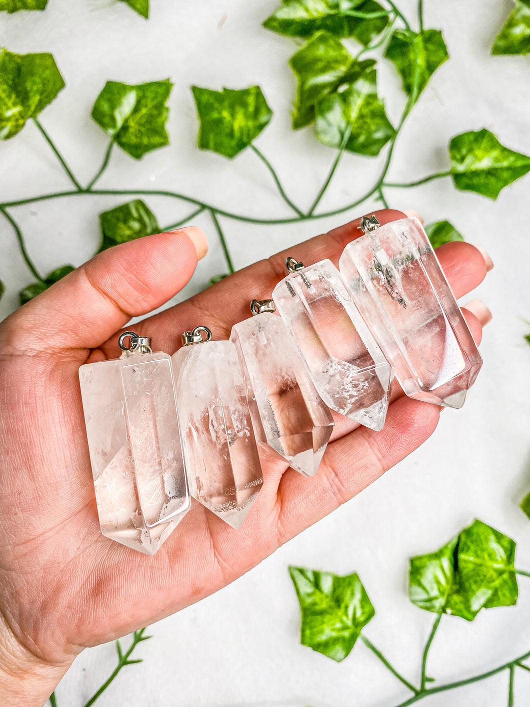 Clear Quartz Point Pendant