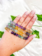 Load image into Gallery viewer, Rainbow Fluorite Bracelet
