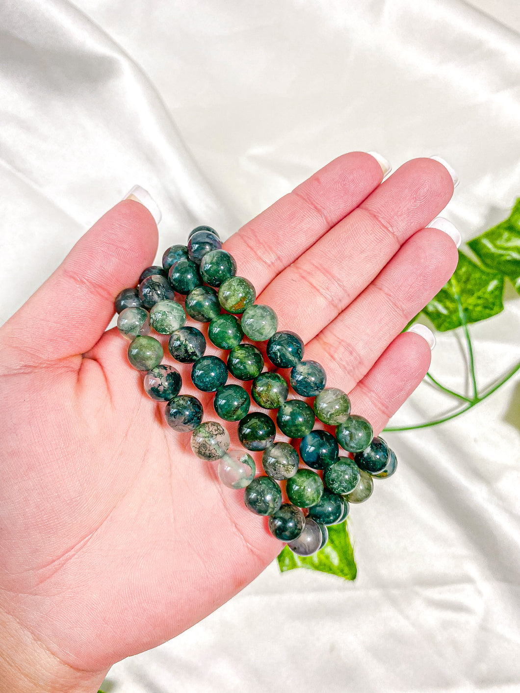 Moss Agate Bracelet