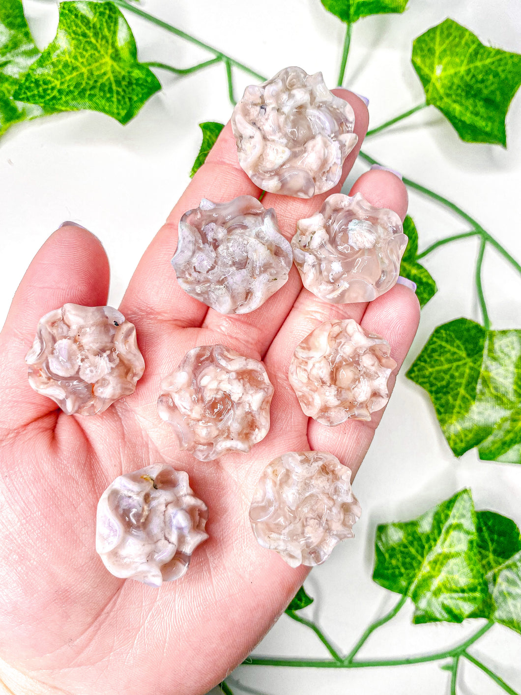 Mini Flower Agate Flower