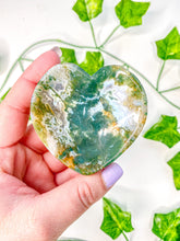 Load image into Gallery viewer, Moss Agate Heart Bowl
