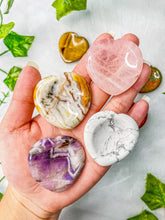 Load image into Gallery viewer, Heart Shape Worry Stone - Anti-Anxiety - Self Care Rubbing Stone
