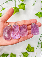 Load image into Gallery viewer, Raw Amethyst Pendant
