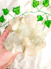 Load image into Gallery viewer, Green Apophyllite with Peach Stilbite Mineral Specimen #4
