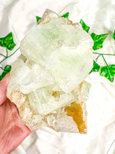 Load image into Gallery viewer, Green Apophyllite with Peach Stilbite Mineral Specimen #6
