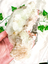 Load image into Gallery viewer, Green Apophyllite with Peach Stilbite Mineral Specimen #6
