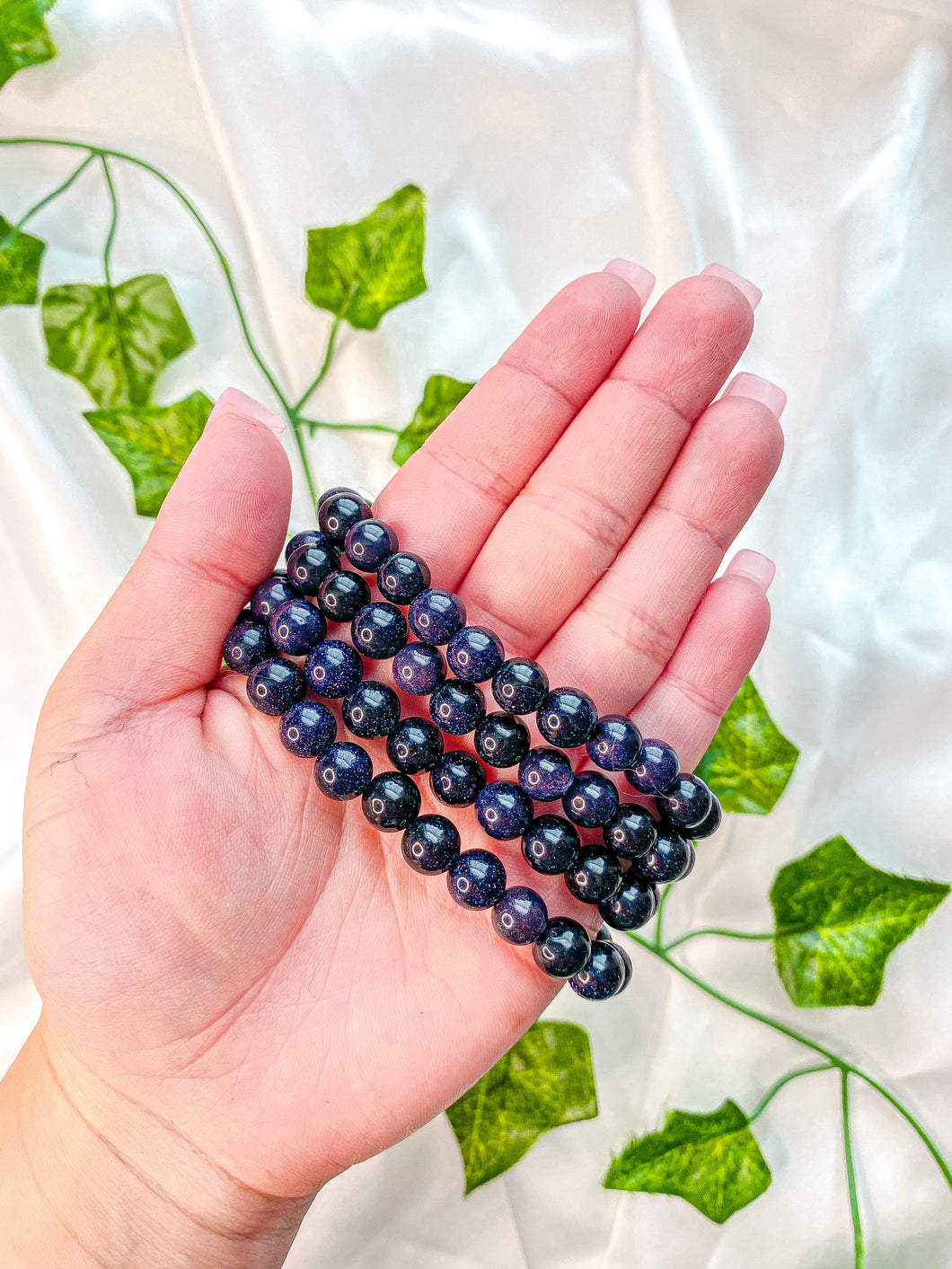 Blue Goldstone Bracelet