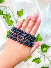 Load image into Gallery viewer, Blue Goldstone Bracelet
