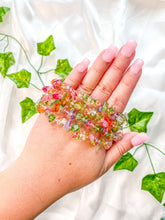 Load image into Gallery viewer, Watermelon Tourmaline Chip Bracelet
