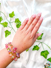 Load image into Gallery viewer, Watermelon Tourmaline Chip Bracelet
