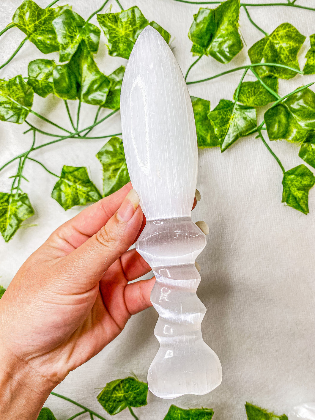 Satin Spar Selenite Dagger