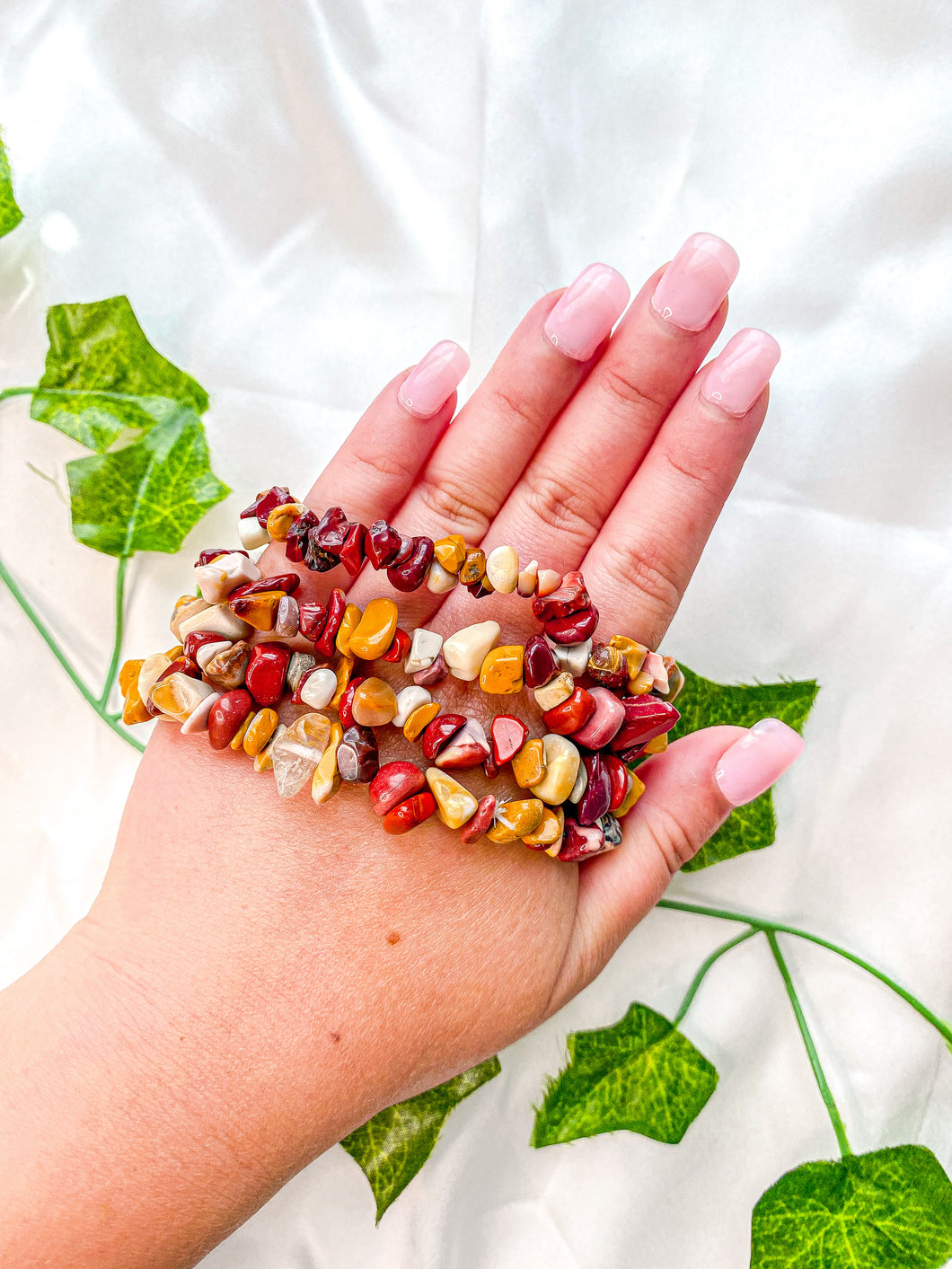 Mookaite Chip Bracelet