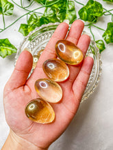 Load image into Gallery viewer, Tangerine Aura Quartz Tumbled Stones
