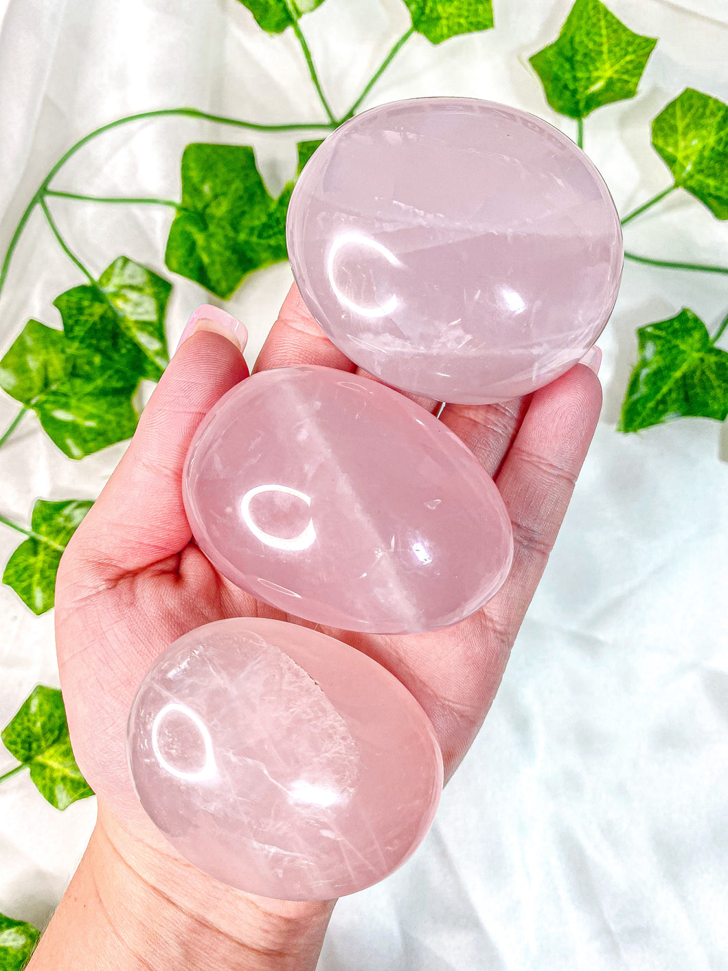 Rose Quartz Palmstone