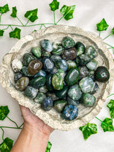 Load image into Gallery viewer, Moss Agate Tumbled Stones
