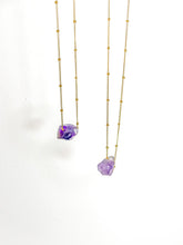 Load image into Gallery viewer, Raw Amethyst Necklace
